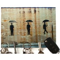 Schlüsselbrett „Regenschirmmann"/Geschenkidee Als Geburtstagsgeschenk, Einzugsgeschenk Oder Zu Weihnachten Personalisierte Geschenke Schlüsselbrett „Regenschirmmann"/Geschenkidee Als Geburtstagsgeschenk, Einzugsgeschenk Oder Zu Weihnachten Personalisierte Geschenke von LeefvonRoenn