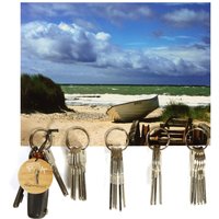 Schlüsselbrett „strandboot"/Geschenkidee Als Geburtstagsgeschenk, Einzugsgeschenk Oder Zu Weihnachten Personalisierte Geschenke von LeefvonRoenn