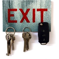 Schlüsselbrett Magnetisch Bild "Exit Rot" 10x15cm - 3 Magnete Magnetpok Schlüsselboard Magnetboard Magnetbrett Ohne Haken Schlüsselbrett Magnetisch Bild "Exit Rot" 10x15cm - 3 Magnete Magnetpok Schlüsselboard Magnetboard Magnetbrett Ohne Haken von LeefvonRoenn