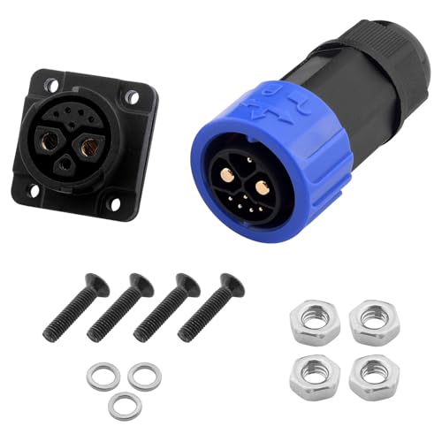 Leehitech M23 8-poliger selbstverriegelnder Steckverbinder, 6–13,5 mm Lötanschluss, 15 A, 60 V, IP67 wasserdicht Leehitech M23 8-poliger selbstverriegelnder Steckverbinder, 6–13,5 mm Lötanschluss, 15 A, 60 V, IP67 wasserdicht von Leehitech