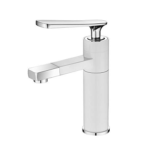 Einhand Waschbecken Wasserhahn Chrom Ein Loch Deck Montieren Vanity Wasserhahn Leekayer von Leekayer