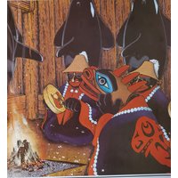 Gegeben Northwest Coast Haida Style Art „Return" Exlibris Von Paul Owen Alice - Sb7 von LeesVintagePaper
