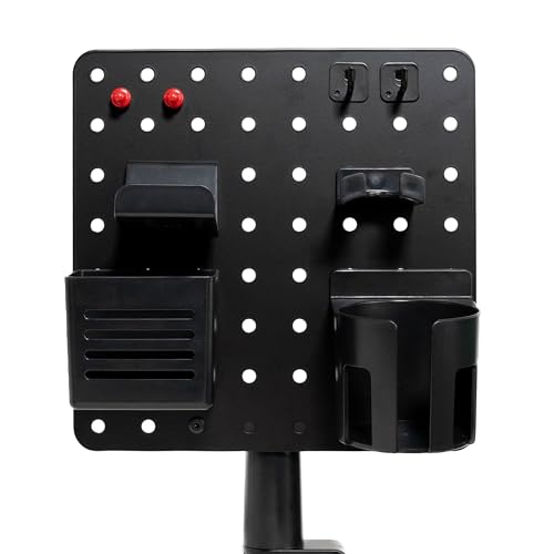 Mini Pegboard für Gaming und Home Office – Schreibtisch Organizer mit Headset Halterung, Controller Halterung und Lochwand Zubehör – Pegboard Zubehör für Gaming Setup und Schreibtisch Zubehör Mini Pegboard für Gaming und Home Office – Schreibtisch Organizer mit Headset Halterung, Controller Halterung und Lochwand Zubehör – Pegboard Zubehör für Gaming Setup und Schreibtisch Zubehör von LeetDesk