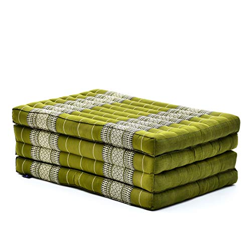 Leewadee Klappmatratze Gästebett Klappbar Auto Matratze Gästematratze Klappbar Faltbare Matratze, Kapok, 200 x 70 cm, Grün Leewadee Klappmatratze Gästebett Klappbar Auto Matratze Gästematratze Klappbar Faltbare Matratze, Kapok, 200 x 70 cm, Grün von Leewadee