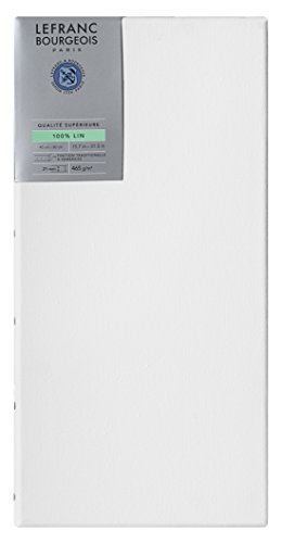 Lefranc Bourgeois 111251 Keilrahmen aus 100% Leinen in Premium Qualität, gebrauchsfertig Grundiert mit Titandioxid Gesso, seitlich genagelt auf massivem Kiefernholz - 40x80cm Lefranc Bourgeois 111251 Keilrahmen aus 100% Leinen in Premium Qualität, gebrauchsfertig Grundiert mit Titandioxid Gesso, seitlich genagelt auf massivem Kiefernholz - 40x80cm von Lefranc Bourgeois