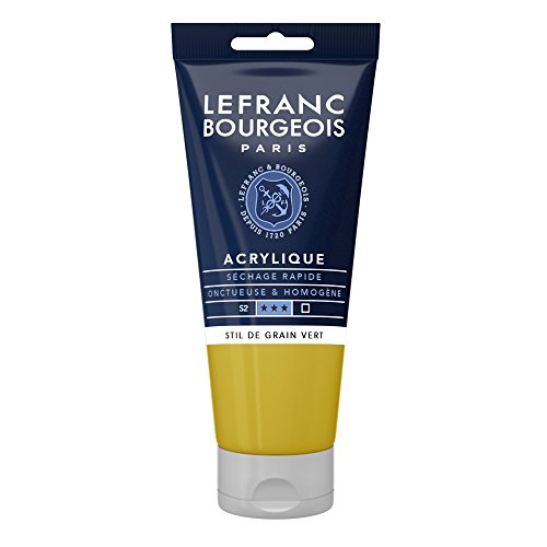 Lefranc Bourgeois 300451 Fine Acrylfarbe - Strukturiertes Grün, 80ml Tube, cremige Acrylfarbe auf Wasserbasis, schnell trocknend, lichtecht, wasserfest Lefranc Bourgeois 300451 Fine Acrylfarbe - Strukturiertes Grün, 80ml Tube, cremige Acrylfarbe auf Wasserbasis, schnell trocknend, lichtecht, wasserfest von Lefranc Bourgeois