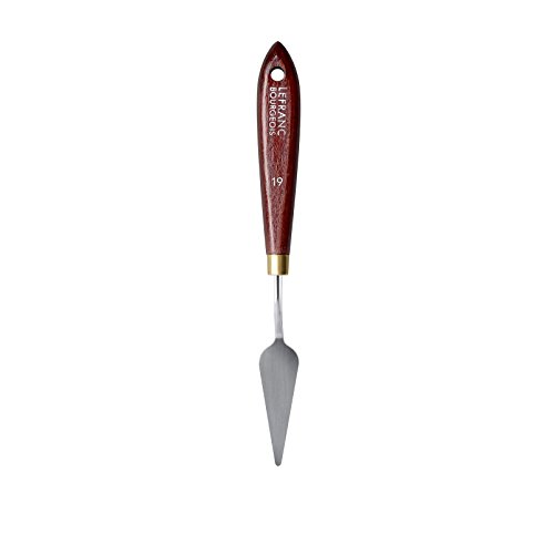 Lefranc Bourgeois 365019 Malmesser mit elastischer Metallklinge, rostfrei, lackiertem Holzgriff für Acrylfarben oder Ölfarben - Nr.19 Lefranc Bourgeois 365019 Malmesser mit elastischer Metallklinge, rostfrei, lackiertem Holzgriff für Acrylfarben oder Ölfarben - Nr.19 von Lefranc Bourgeois