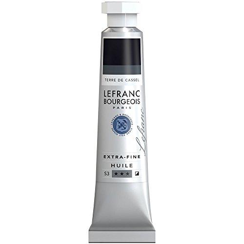 Lefranc Bourgeois 405018 extra feine Ölfarbe in Künstlerqualität aus hochwertigen Pigmenten, lebendige Farben, hohe Lichtechtheit, 20ml Tube - Kasseler Erde von Lefranc Bourgeois