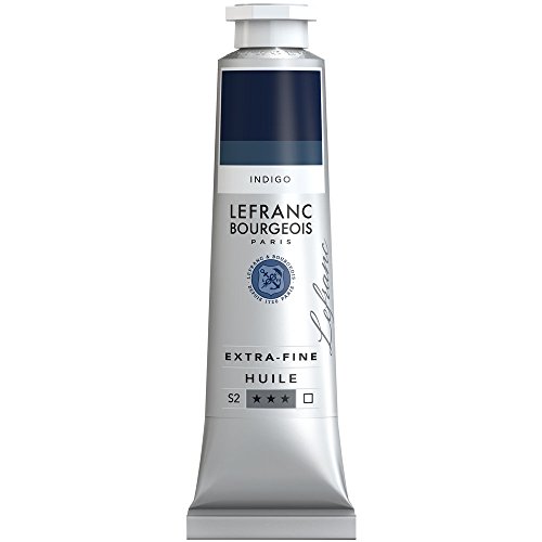 Lefranc Bourgeois 405087 extra feine Ölfarbe in Künstlerqualität aus hochwertigen Pigmenten, lebendige Farben, hohe Lichtechtheit, 40ml Tube - Indigo Lefranc Bourgeois 405087 extra feine Ölfarbe in Künstlerqualität aus hochwertigen Pigmenten, lebendige Farben, hohe Lichtechtheit, 40ml Tube - Indigo von Lefranc Bourgeois