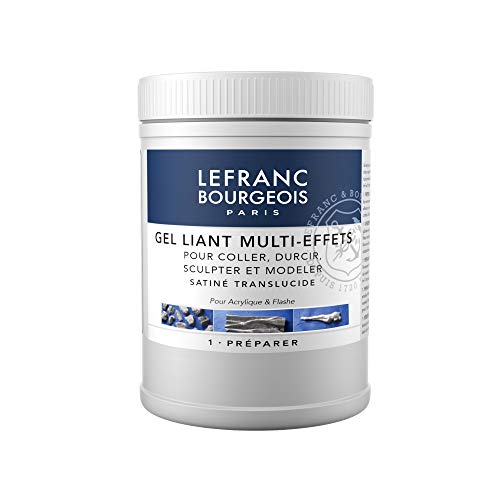 Lefranc Bourgeois 300339 LB Multi-Effekt Binder 500ml Topf Malmittel, Transparent von Lefranc Bourgeois