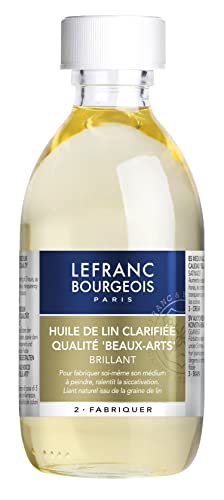 Lefranc & Bourgeois Malmittel, gereinigtes Leinöl in 250 ml Flasche von Lefranc Bourgeois