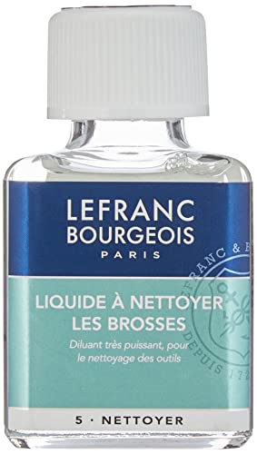 Lefranc & Bourgeois Pinselreiniger, geeignet für alle Ölfarben, 75 ml Flasche von Lefranc Bourgeois