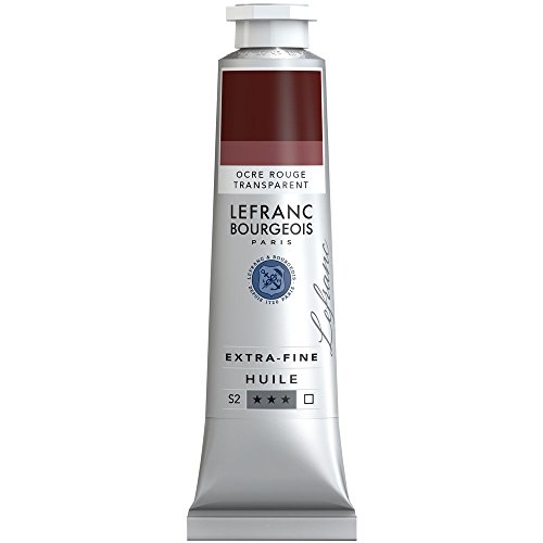 Lefranc Bourgeois 405126 extra feine Ölfarbe in Künstlerqualität aus hochwertigen Pigmenten, lebendige Farben, hohe Lichtechtheit, 40ml Tube - Rotocker Transparent Lefranc Bourgeois 405126 extra feine Ölfarbe in Künstlerqualität aus hochwertigen Pigmenten, lebendige Farben, hohe Lichtechtheit, 40ml Tube - Rotocker Transparent von Lefranc Bourgeois