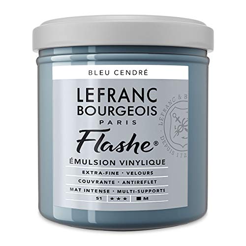 Lefranc & Bourgeois Acryl - Vinylfarbe "Flashe", 125ml Topf - Aschblau von Lefranc & Bourgeois