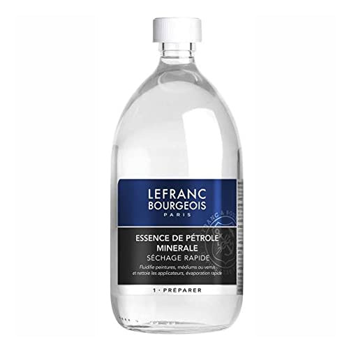 Lefranc & Bourgeois Malmittel, Künstler, Terpentinersatz für Ölfarben in 1 Liter Flasche von Lefranc Bourgeois