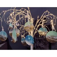 Ocean Shore Aus Kunstharz, Wellenornament Kunstharz von LeftHandedJoshua