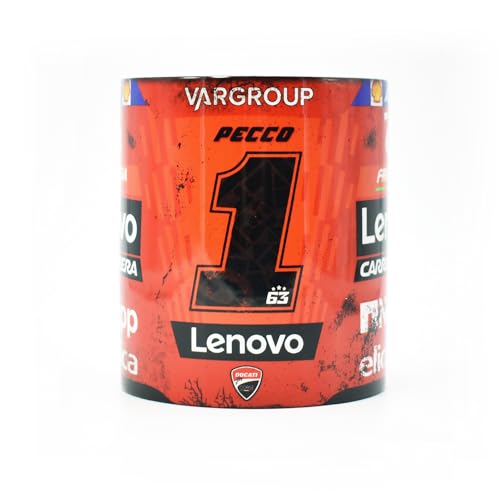 Bagnaia #1 2024 Tasse - Motorradrennen - Kaffee & Tee - Francesco - 63 - Motorrad - Kunst - Moto - GP - Superbikes - Geschenkideen - Tasse - Memorablia - Sammlerstück - Weltmeister - Pecco - Home von Legacy Legends