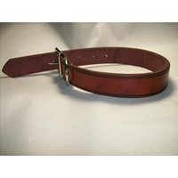 1/2 "Breite Hochleistungs-Lederhalsband 1/2 "Breite Hochleistungs-Lederhalsband von LegacyLeathercraft