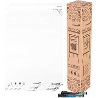 AKTION: Legamaster Flipchart-Papier SKETCH ECO blanko 65,0 x 98,0 cm, 20 Blatt, 5 Blöcke + GRATIS 2x edding 31 EcoLine Flipchartmarker AKTION: Legamaster Flipchart-Papier SKETCH ECO blanko 65,0 x 98,0 cm, 20 Blatt, 5 Blöcke + GRATIS 2x edding 31 EcoLine Flipchartmarker von Legamaster