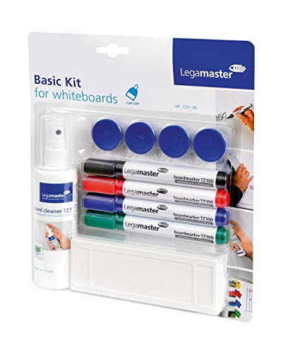 Legamaster 7-125100 Whiteboard Zubehörset, Basic Kit, Farbe von Legamaster