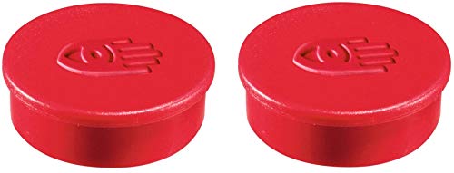 Legamaster 7-181402 Super-Haftmagnete 35 mm circa 2500 g, rot von Legamaster