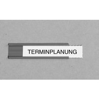 Legamaster Etikettenhalter magnetisch schwarz von Legamaster
