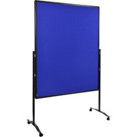 Legamaster Mobile Moderationswand PREMIUM PLUS, HxB 1.500 x 1.200 mm, marineblau von Legamaster