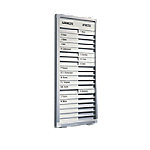 Legamaster Plantafel PROFESSIONAL10 Personen Silber 26 x 31 cm von Legamaster