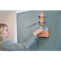 Legamaster magnetischer Stiftehalter 19,0 x 7,5 x 9,2 cm braun von Legamaster