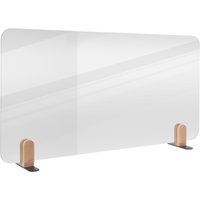 Legamaster Tischtrennwand ELEMENTS, aus Acrylglas, mit Stellfüßen, HxB 600 x 1.200 mm Legamaster Tischtrennwand ELEMENTS, aus Acrylglas, mit Stellfüßen, HxB 600 x 1.200 mm von Legamaster