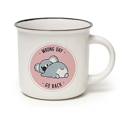 Legami Cup-Puccino Koala Tasse, Porzellan, Bone China, mehrfarbig von LEGAMI