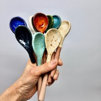 Handgemachter Küchenlöffel Aus Keramik Handgemachter Küchenlöffel Aus Keramik von LegeArtisCeramics
