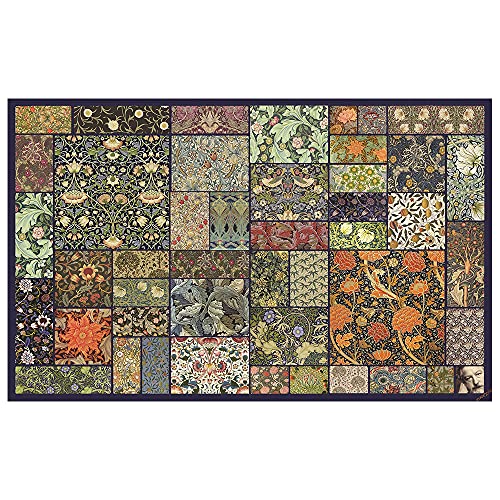 Kunstdruck auf Leinwand - William Morris - Maria Rita Minelli - Wanddeko, Canvas cm. 80x120 von Legendarte