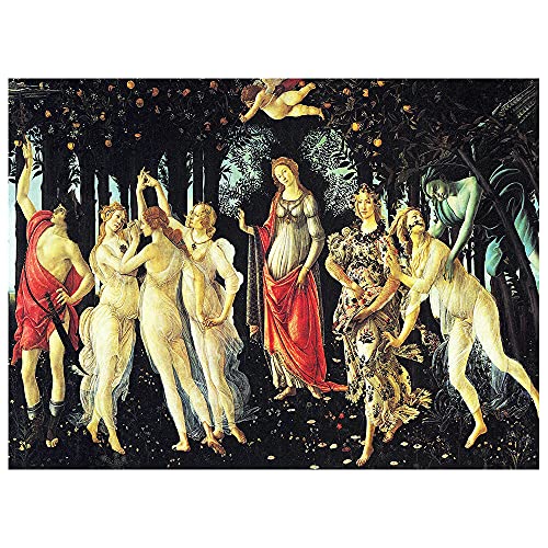Legendarte - Kunstdruck auf Leinwand - Der Schrei Sandro Botticelli - Wanddeko, Canvas cm. 40x50 von Legendarte