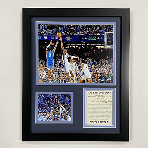 Legends Never Die, Inc. 2021–2022 UNC Tarheels | Final Shot over Duke | 30,5 x 38,1 cm Fotocollage von Legends Never Die, Inc.