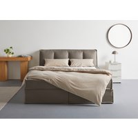 LeGer Home by Lena Gercke Boxspringbett "Addyson", (Härtegrade H2, H3 und H4 wählbar), Boxspringbett inkl. Topper, 2 Matratzen von Leger Home By Lena Gercke