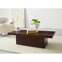 LeGer Home by Lena Gercke Couchtisch "Elfrieda" Massivholz Akazie, lackiert, 120x60cm, Säulenoptik von Leger Home By Lena Gercke