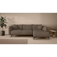 LeGer Home by Lena Gercke Ecksofa "Adelita mit Ottomane links oder rechts bestellbar, B/H/T 270/97/168", L-Form mit Wellenunterfederung, enthält 2 Zierkissen von Leger Home By Lena Gercke