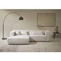 LeGer Home by Lena Gercke Ecksofa "PIARA mit Kedernaht in Cord oder Leinenoptik, moderne Couch in L-Form", wahlweise Ottomane rechts/links, schwarze Füße, bequemer Sitzkomfort LeGer Home by Lena Gercke Ecksofa "PIARA mit Kedernaht in Cord oder Leinenoptik, moderne Couch in L-Form", wahlweise Ottomane rechts/links, schwarze Füße, bequemer Sitzkomfort von Leger Home By Lena Gercke