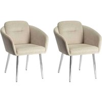LeGer Home by Lena Gercke Esszimmerstuhl "Fleur, TOPSELLER, OTTOs Choice" (Set) 2 Stk.Strukturstoff, ergonomisches Design, gesteppte Rückenlehne von Leger Home By Lena Gercke