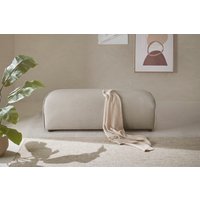 LeGer Home by Lena Gercke Hocker "PIARA, Polsterhocker mit Kedernaht in Cord oder Leinenoptik", zur Serie PIARA, rechteckig, schwarze Füße, bequemer Sitzkomfort LeGer Home by Lena Gercke Hocker "PIARA, Polsterhocker mit Kedernaht in Cord oder Leinenoptik", zur Serie PIARA, rechteckig, schwarze Füße, bequemer Sitzkomfort von Leger Home By Lena Gercke