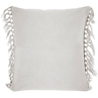LeGer Home by Lena Gercke Kissenbezug "Hevin", (2 St.), Musselin Optik, 2-er Set, ohne Füllung, mit Fransen von Leger Home By Lena Gercke
