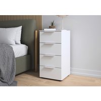 LeGer Home by Lena Gercke Kommode "Kommode Sideboard Schubladenkommode SERINA eleganter Eyecatcher" mit 4 Schubkästen sowie hochwertigen Metallgriffen MADE IN GERMANY von Leger Home By Lena Gercke