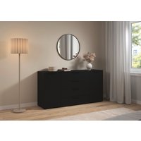 LeGer Home by Lena Gercke Kommode "Kommode Sideboard Schubladenkommode SERINA eleganter Eyecatcher" mit 4 Schubkästen und 2 Türen sowie Metallgriffen MADE IN GERMANY von Leger Home By Lena Gercke