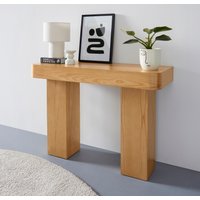 LeGer Home by Lena Gercke Konsolentisch "Selmia", massiv, in heller Holzoptik, robust, Breite 110 cm LeGer Home by Lena Gercke Konsolentisch "Selmia", massiv, in heller Holzoptik, robust, Breite 110 cm von Leger Home By Lena Gercke