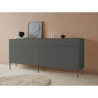 LeGer Home by Lena Gercke Sideboard "Essentials", (2 St.), Breite: 224cm, MDF lackiert, Push-to-open-Funktion von Leger Home By Lena Gercke