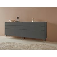 LeGer Home by Lena Gercke Sideboard "Essentials", (2 St.), Breite: 224cm, MDF lackiert, Push-to-open-Funktion von Leger Home By Lena Gercke
