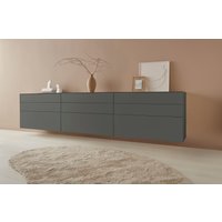 LeGer Home by Lena Gercke Sideboard "Essentials", (3 St.), Breite: 335cm, MDF lackiert, Push-to-open-Funktion von Leger Home By Lena Gercke