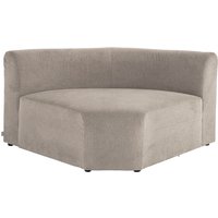 LeGer Home by Lena Gercke Sofa-Eckelement "LYZA mit gerundeter Rückenlehne, Maße B/T/H: 122/104/74 cm", als Modul oder separat verwendbar, für individuelle Zusammenstellung von Leger Home By Lena Gercke