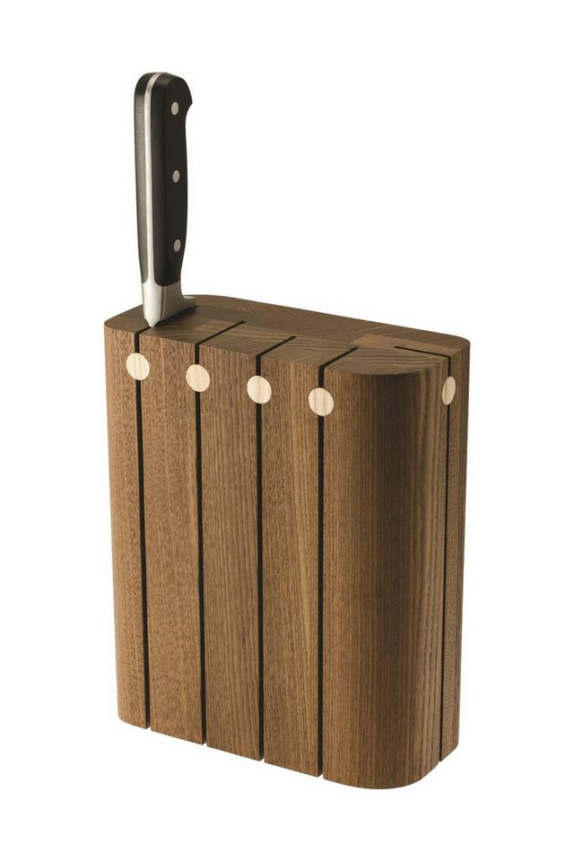 Legnoart Messerblock mit 5 Messer Holz Braun KB-41E von Legnoart